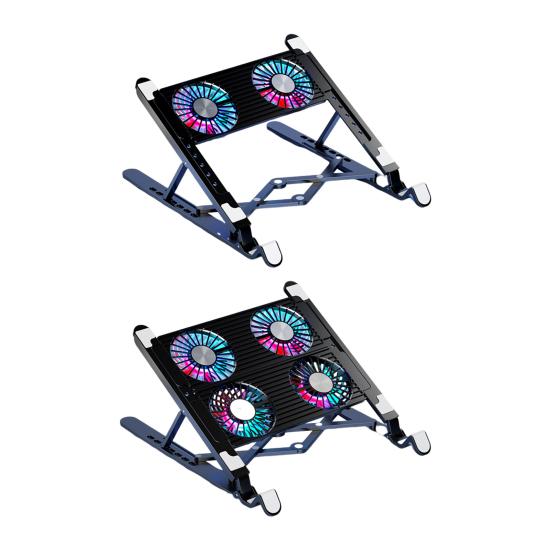 Ноутбук Радиатор Компьютер Кронштейн Подставка Регулируемая Высота Треугольная Структура Высокая Устойчивость Сильный Поток Воздуха
