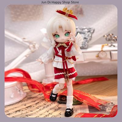 COME4FREE 1/12 BJD Одежда для куклы Красный Кленовый Лист Серия «Сказочный Город» Платье Наряд Комплект для куклы OB11