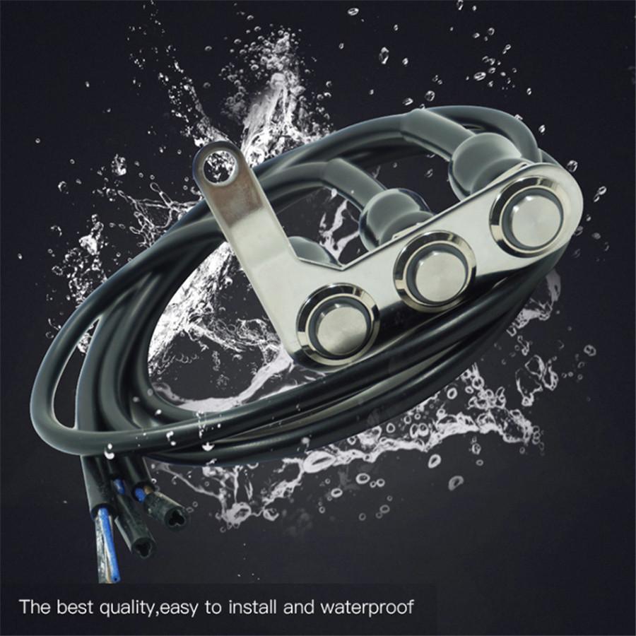 Universal Left Motorcycle Switch ON-OFF Headlight Fog Light Horn Start Kill Hand