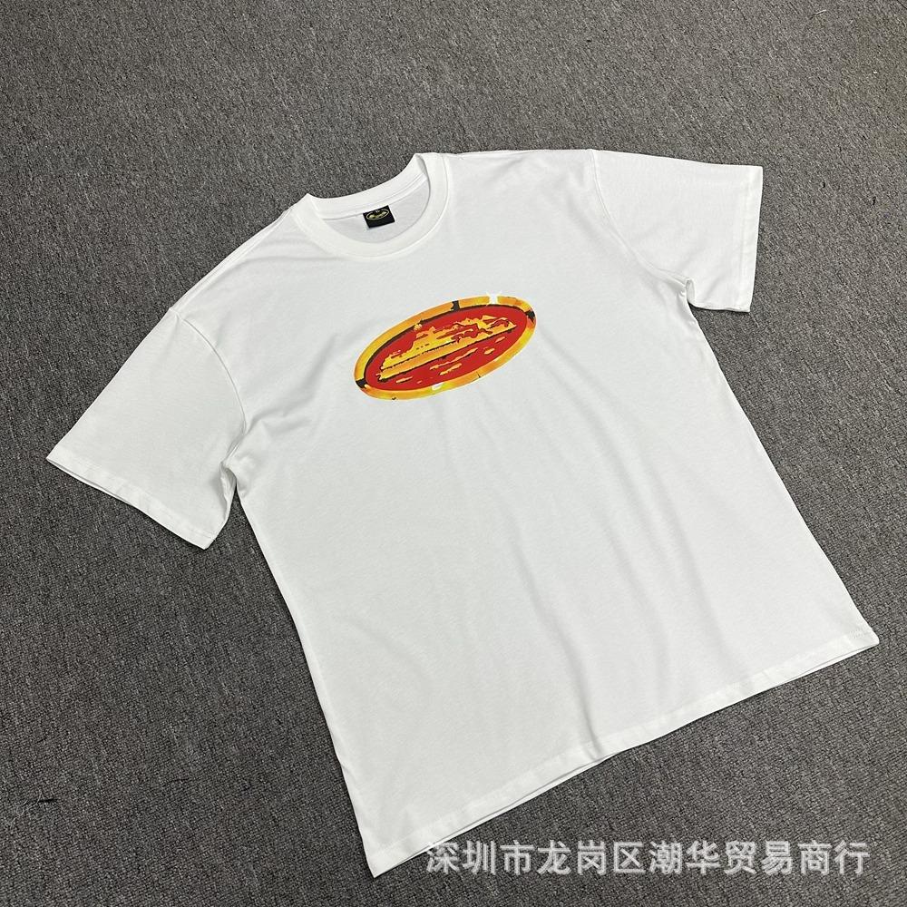Cross-border Corteiz tide brand Alcatraz summer retro printing men's and women's trend loose casual short-sleeved T-shirt