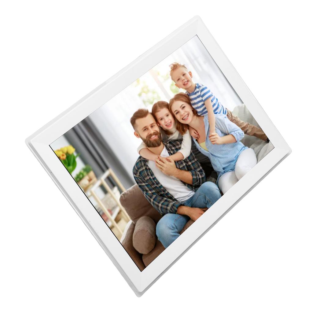 Digital Picture Frame 15 Inch HD Touch Screen 32GB Auto Rotate Wall Mountable WiFi Smart Photo Frame with APP for Photo
