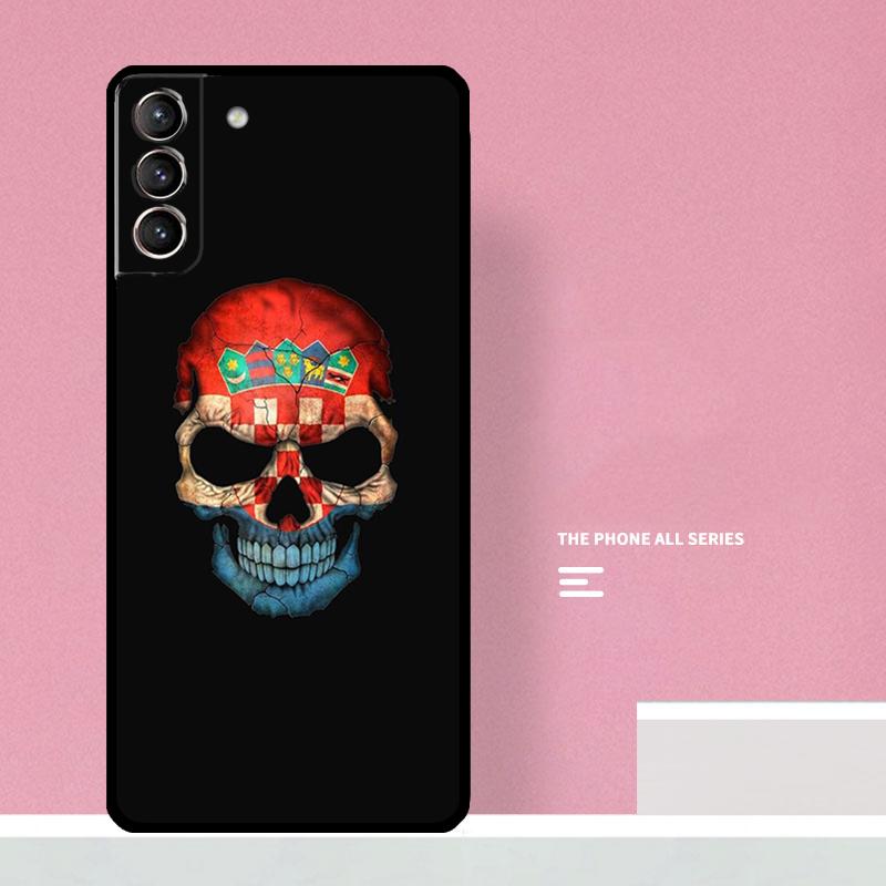 Чехол для телефона Флаг Хорватии для Samsung Galaxy S25 S26 Ultra S20 S21 S22 S23 S24 S10 Plus S25 FE Cover Coque