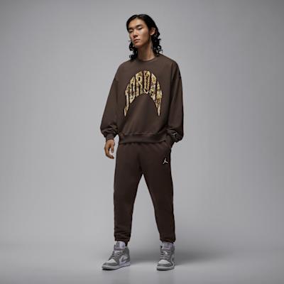 Men's Sweatshirt Jordan Brooklyn Sweatshirt Men's Baroque Brown/Sail White