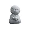Japanese Mini Buddha Incense Holder for Sticks Little Zen Monk Incense Burner Sandstone for Room Desktop Decor