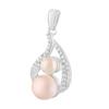 Silver Pendant with 3.788ct Pearls (2123545)