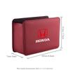 Leather Car Badge Door Storage Box Under Seat Back Trash Bag Interior For Honda Civic Accord Fit City Jazz CR-Z Element Insight