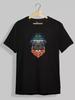 Black Pug Print T-shirt