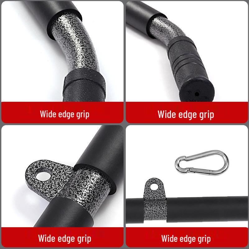 Прямой и длинный гриф для тяги сверху - Высокий гриф для тяги сверху Рукоятка Аксессуары для силовых тренировок