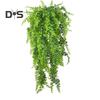 90 СМ Искусственный Папоротник Лоза Устойчивый к УФ-излучению Домашний Свадебный Настенный Гобелен Искусственная Зелень Свисающий Плющ Растения Крытый Открытый Сад Украшение Двора Фото Реквизит