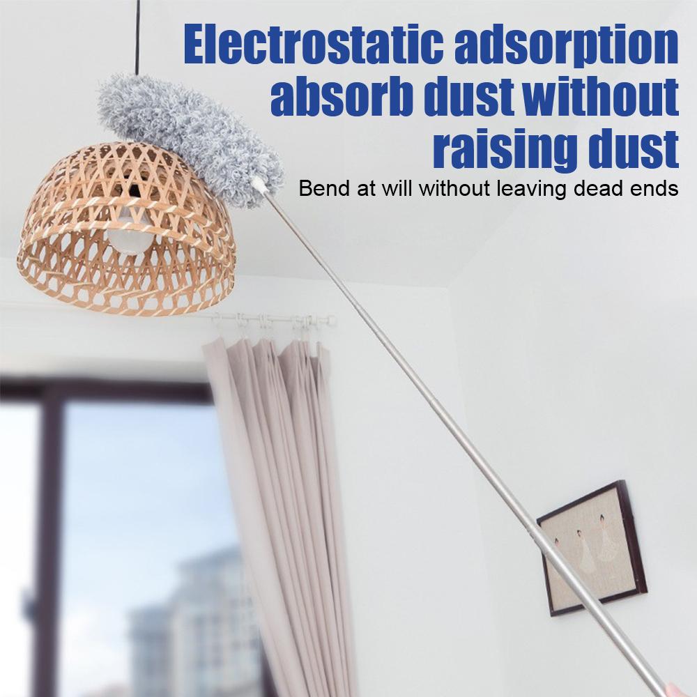 Long Extendable Duster Cleaner Brush Bendable Dust Brush Gap Dust Removal Dusters Dust Cleaner Microfiber Duster