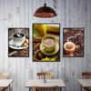 Холст Картины Новый Арт Постер Кофейная Тема Декоративная Картина Постер Арт Ткань Домашний Фон Настенное Украшение Подвесная Картина