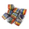 Natural 7 Chakra Bonded Tumble Stone Raw Rough Stone for Reiki Healing and Crystal Healing Tumbled Stones Pack of 100 Gram