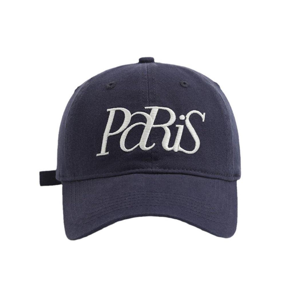 Embroidered Letter Baseball Hat Hole Sun Hat Fashion Embroidery Baseball Cap  Sports