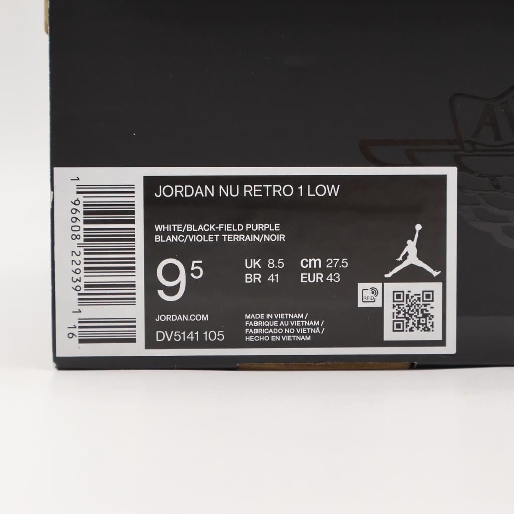 DV5141-105 Nike Jordan Nu Retro 1 Low Field Purple (Мужской)