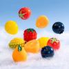 Cute Simulation Fruit Figurines 3D Mini Fruit Figurines Miniatures Handicrafts DIY Decorations Fake Fruits Window Display