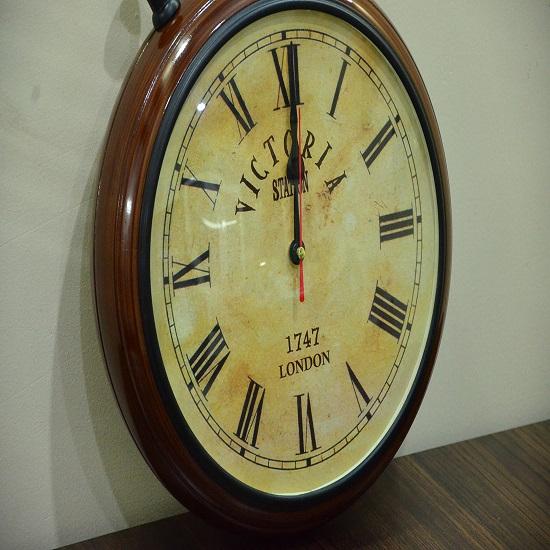 Часы подвесные ручной работы из дерева и латуни для дома, офисного декора 30,48 см