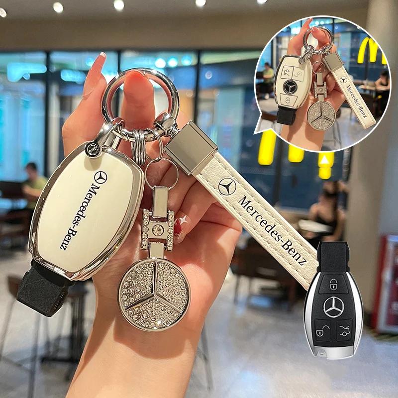 D6Car Remote Key Case Shell Auto Accessories For Mercedes Benz A B C E S Class W206 W204 W212 W213 W176 GLC CLA AMG W177 W223 S350