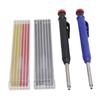 2.8mm Carpenter Pencil Set Mechanical Woodworking Pencil with Refills Set for Writing Drafting