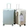 Sturdy Durable Fashionable Trolley Case: Large Capacity Suitcase with Universal Wheels & Combination Lock