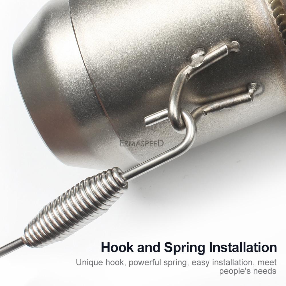 Выхлопная труба мотоцикла 51 мм, универсальный глушитель, выхлопная труба для мотокросса для велосипеда, мотокросса, скутера, гоночного мотоцикла