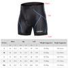 Lixada Men Bike Padded Shorts with Anti Slip Leg Grips Cycle 3D Padded Underwear Bicycle Padding Riding Shorts Biking