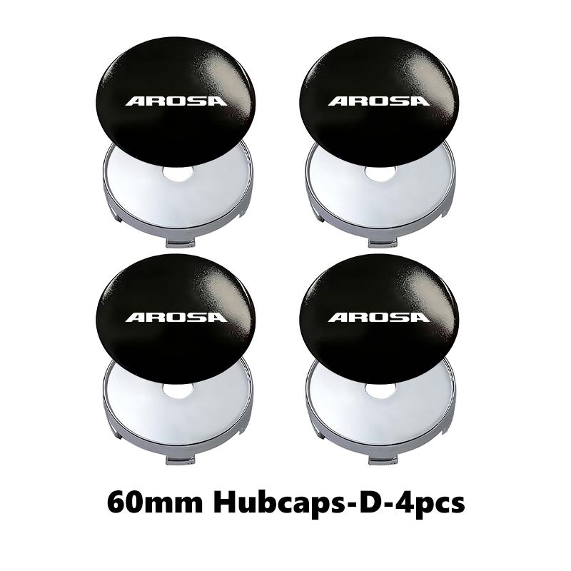 For Seat 4Pcs 56mm/60mm Car Wheel Center Hub Cap Rim Cover Cupra FR Altea Leon Ibiza Ateca Formentor Born E-Racer