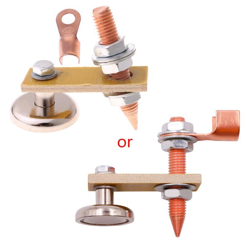 Welding Magnet for Head Practical Magnetic Spotter Connector Welding Ground Clamp Car Dent Repair Spare Part for Auto Re