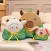 Capybara Zongzi Cotton Doll Pig Zongzi Stuffed Doll Funny Zongzi Plush Toy  Birthday