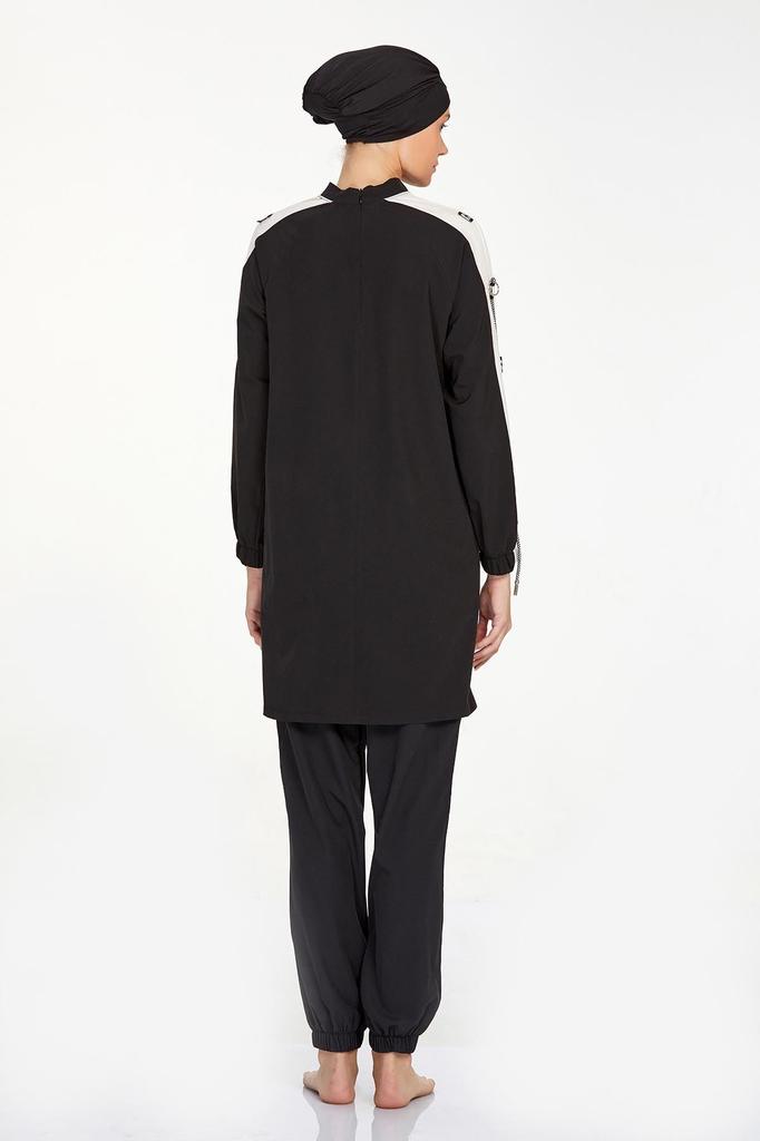 Женский Мусульманский Скромный Исламский Полный Чехол Буркини Пляжный Купальный Костюм Купальники Хиджаб Пляжная Одежда Купальник 