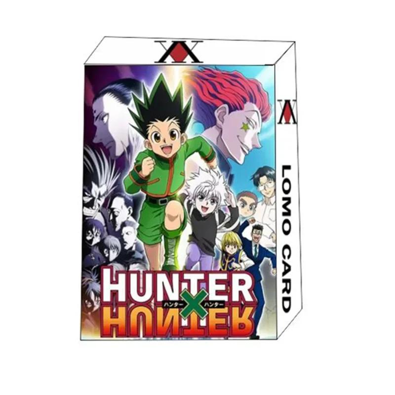 30Pcs/box Hunter X Hunter Anime Lomo Card Postcard Toy Gon Freecss Killua Zoldyck Magic Paper Picture Collection Gifts