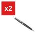 Шариковая ручка от WATERMAN, Expert Essential Black CT, Тонкий стержень, На масляной основе