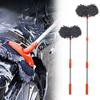 Long Handle Car Cleaning Brush Double Brush Head Car Cleaning Kit Windshield