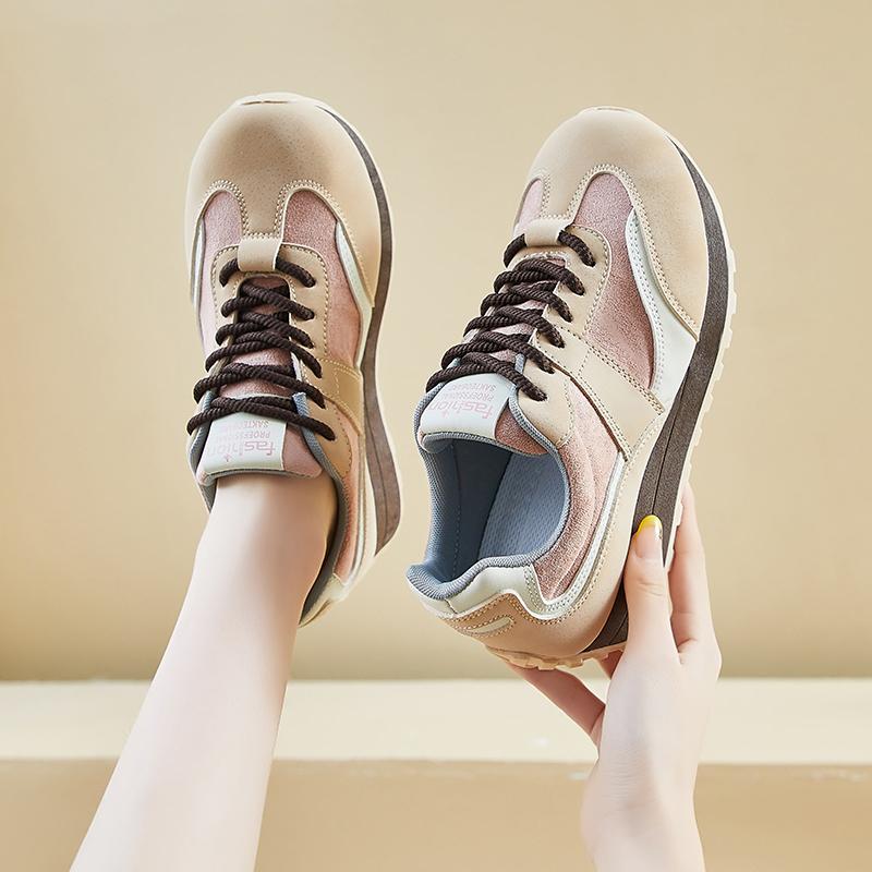 Spring New Forrest Gump Shoes Women's Sports Thick Sole Height Increasing Casual Street Photo