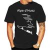 Alpe D Huez во Франции Велоспорт Футболка Мужчины Женщины Упражнения Дышащие Удобные Топы Летние Футболки Футболки Фитнес Спорт