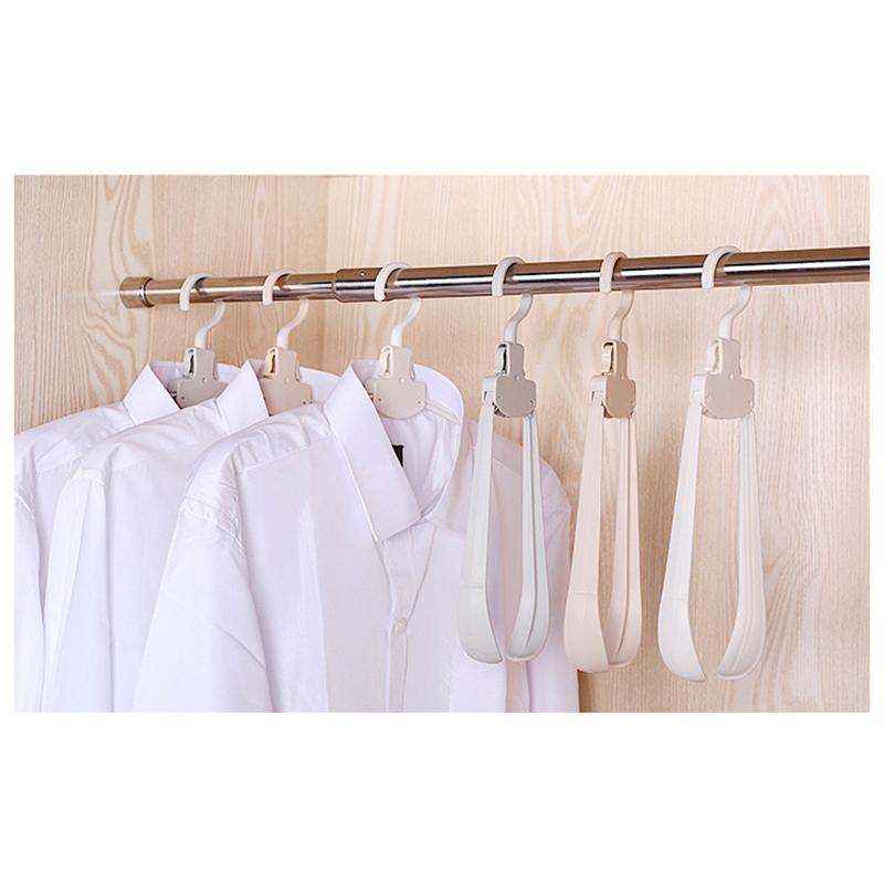 10/5/1Pcs Portable Folding Clothes Hangers Travel Accessories Foldable Clothes Drying Rack For Travel Business Trip Pants