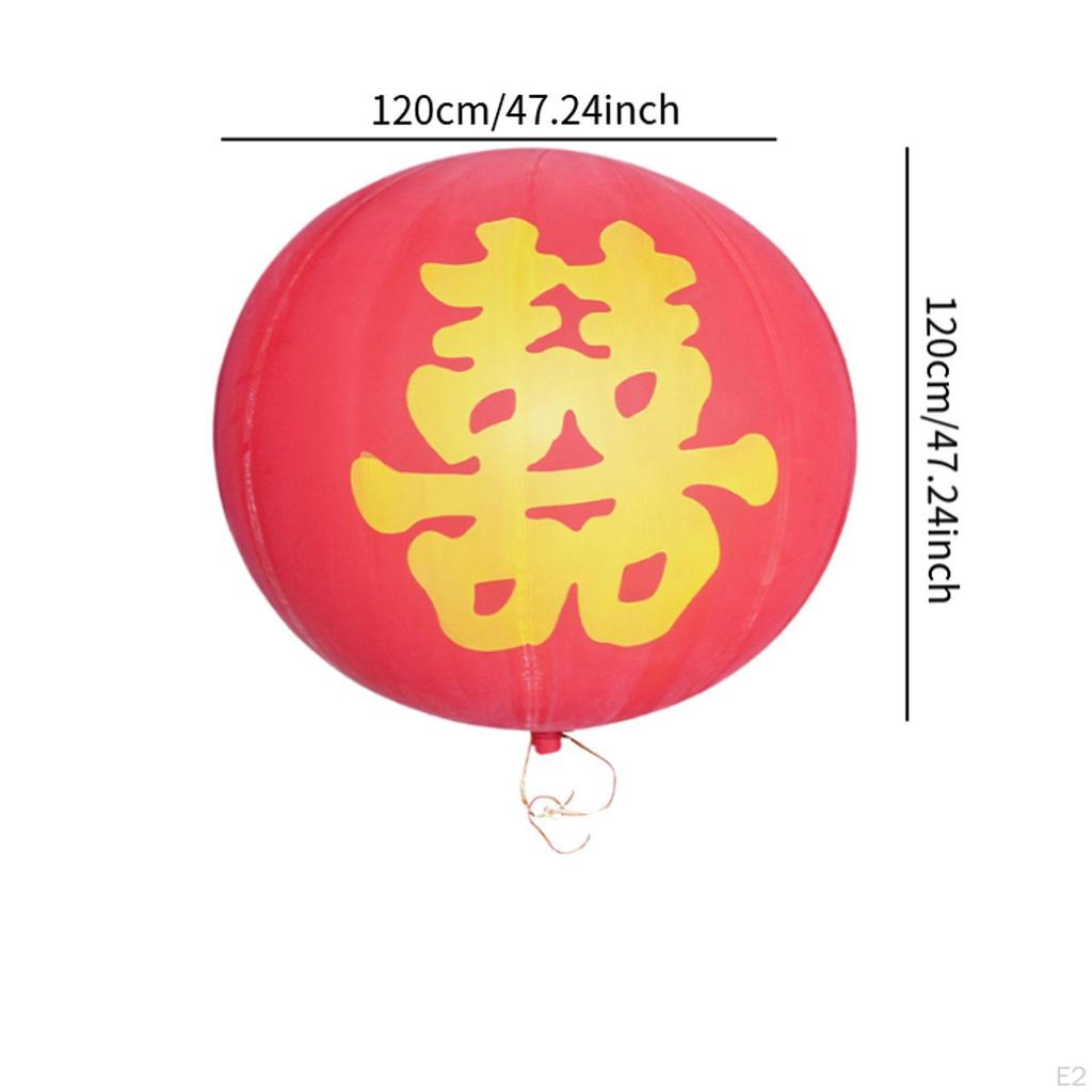 47-дюймовый большой красный шар, латексный большой шар, большой утолщенный гигантский круглый