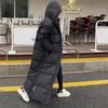 Women's Length Down Padded Jacket Coat Winter Loose Hooded Thick Warm Parkas