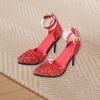 1/6 Figure High Heeled Sandals Doll Heels Model Decoration Stylish Pretend Play Toy Costume for