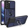 Чехол для Samsung S21 Чехол Galaxy S21 Plus Чехол Galaxy S21+ 5G Магнитное кольцо-держатель Бронированный чехол для телефона Защита сдвижной камеры Задняя крышка