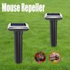1/2 Pcs Solar Mouse Repeller Beep Vibration Plug and Play Ultrasonic Mouse Repeller Outdoor Snake Repeller