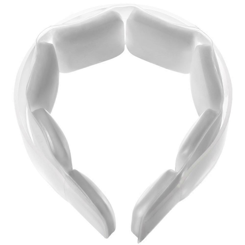 Neck Cooler Cooling Neck Ring, Reusable Ice Necklace for Heat Relief, 17 cm Black for Cycling