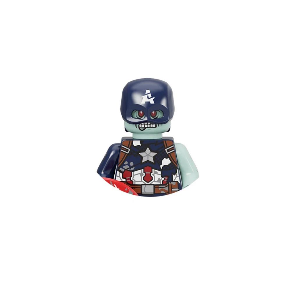 Дисней Горячий 3D мини Набор моделей персонажей супергероев Мстителей Строительные блоки Сборные игрушки Подарки на день рождения детям Мальчикам Девочкам