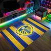 Leeds United Design Crystal Velvet Carpet Cozy Non?Slip Printed Rug For Bedroom Living Room Entrance