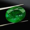 Natural Green Emerald Loose Gemstone 6 ct Colombian Oval Cut for Jewelry Making and Gem Collections