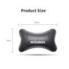 Car Logo Seat Headrest Neck Rest Protector Pillow Auto Interiors For Mitsubishi Eclipse Lancer Outlander Pajero ASX Colt I200 Ex