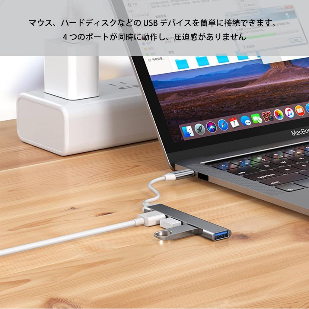 KANOYO USB 2023 Улучшенный USB-хаб с 1 USB-портом и 3 USB-доками для USB-флешек и шины до 5 Гбит/с Совместим с и другими