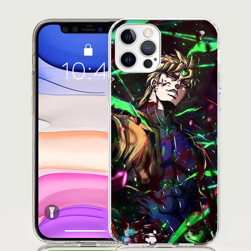 JoJo Adventure Dio Diego Brando Phone Case for Apple iPhone 17 Air 16 15 Plus 14 + 13 Mini 12 11 Pro Max 7 8 SE 16Max Soft Shell