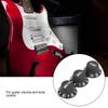 3PCS 2T1V Volume Tone Knobs Plastic Material Speed Control Knobs  Electric Guitar