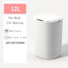 Intelligent Sensor Trash Can Automatic Flip Lid Garbage Classification Household Office Kitchen Bathroom and Medical Trash Can