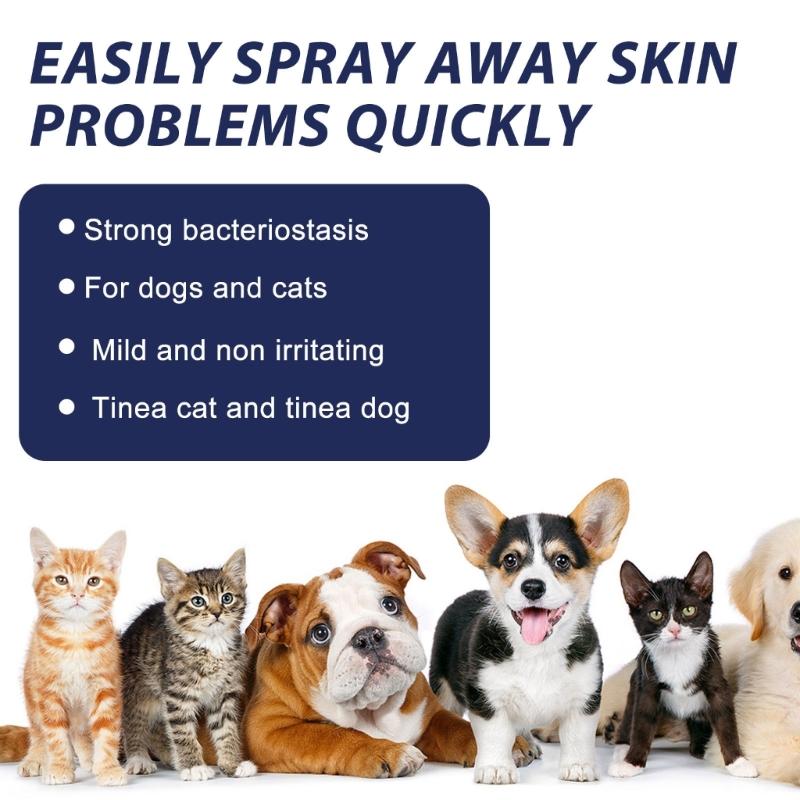 Cats Skin Cream Provide Itching Relief Pet Skin Dermatiti Supplies Control & Help Ringworm Protects and Heal Itch 100ml